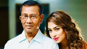 চিত্রনায়িকা পপির বাবা আর নেই