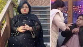 লাইভ শোতে মন্তব্য শুনে উপস্থাপককে চড় মারলেন শিল্পী