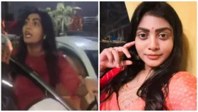 ট্রাফিক পুলিশের ওপর চড়াও অভিনেত্রী, ভিডিও ভাইরাল