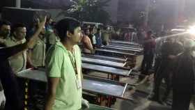 ২৫ জনের মরদেহ হস্তান্তর