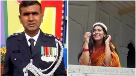 আগুনে মারা যাওয়া লামিশা এডিশনাল ডিআইজি নাসিরুলের  মেয়ে