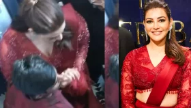 সেলফি তুলতে গিয়ে ভক্তের অশালীন স্পর্শের শিকার কাজল
