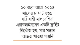 নিখোঁজ উড়োজাহাজটির স্বজনরা এখনো অপেক্ষায়