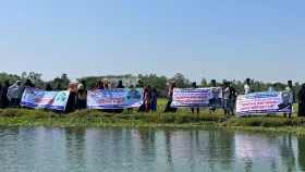 বালুখেকোদের তাণ্ডব: ফসলি জমি এখন নদী