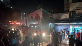 চট্টগ্রামের রাইফেল ক্লাব ভবনে আগুন
