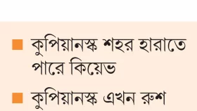 রণাঙ্গনে আরেক ধাক্কার মুখে ইউক্রেন