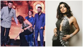 করণ জোহরের পায়ে কেন হাত দিলেন সামান্থা?