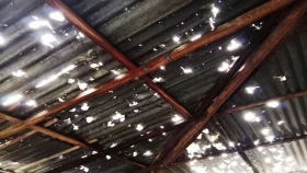 হঠাৎ ঝড়ে একরাতে তছনছ গ্রামের পর গ্রাম &nbsp;