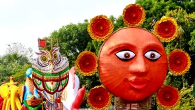 মঙ্গল শোভাযাত্রায় পরা যাবে না মুখোশ