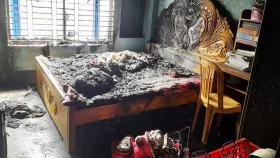 ধামরাইয়ে গ্যাস সিলিন্ডার বিস্ফোরণ, একই পরিবারের ৪ জন দগ্ধ
