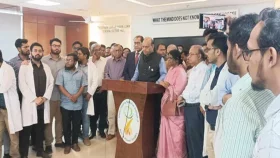 স্বাস্থ্যমন্ত্রীর আশ্বাসে ইন্টার্ন চিকিৎসকদের আন্দোলন স্থগিত&nbsp;