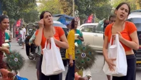 হঠাৎ মেজাজ হারালেন সারা! &nbsp;