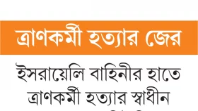 ত্রাণ কার্যক্রম বন্ধে সংকটে গাজার পরিবারগুলো