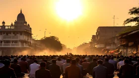 ঈদে আনন্দ নাকি গরমে অস্বস্তি
