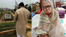&lsquo;ঈদে তোমার শাড়ি দিয়ে পাঞ্জাবি বানিয়ে পরেছি মা&rsquo;