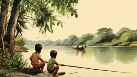 মাছ ধরতে গিয়ে পানিতে ডুবে দুই ভাইয়ের মৃত্যু