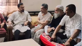 অসুস্থ নেতাদের পাশে বিএনপি নেতা আমিনুল হক&nbsp;