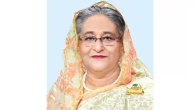 জাতির উদ্দেশে ভাষণ দিচ্ছেন প্রধানমন্ত্রী
