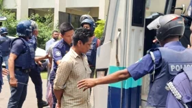 ব্যাংকে হামলার মামলায় ৫৩ জন রিমান্ডে, ১৮ জনই নারী