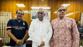 স্বরাষ্ট্রমন্ত্রীর সঙ্গে সাক্ষাৎ করলেন ডিপজল-মিশা