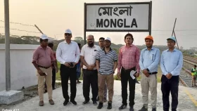 মোংলা-খুলনা রুটে ট্রেন চলাচল শুরু চলতি মাসেই