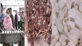 আইসক্রিম তৈরিতে কাপড়ের রঙ