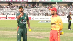 মিরপুরে টস হেরে ব্যাটিংয়ে বাংলাদেশ