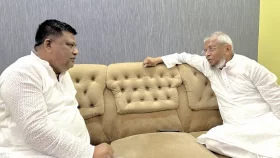 সিলেটের বর্তমান ও সাবেক মেয়রের একান্ত বৈঠক