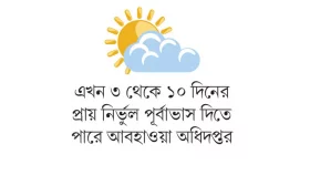 এবার আবহাওয়ার পূর্বাভাসে দশে দশ