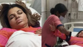 হাসপাতালে ভর্তি রাখি সাওয়ান্ত