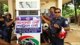 দেশজুড়ে নো হেলমেট নো ফুয়েল কার্যকরের নির্দেশ