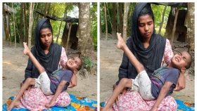 বিরল রোগে আক্রান্ত সাইফ, চিকিৎসা ব্যয়ে নিঃস্ব বাবা-মা