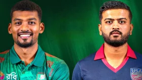 টস জিতল যুক্তরাষ্ট্র, ব্যাটিংয়ে নামছে বাংলাদেশ