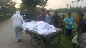 হত্যার পর গর্তে পুঁতে রাখা হয় মা ও দুই ছেলেকে