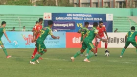 চ্যাম্পিয়নদের রুখে দিয়ে রহমতগঞ্জের স্বস্তি