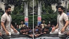 ঢাকার রাস্তায় খোলা জিপে কুরুলুস উসমান সিরিজের নায়ক বুরাক