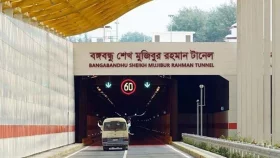 ঘূর্ণিঝড় রিমাল: ১৫ ঘণ্টা বন্ধ থাকার পর চালু বঙ্গবন্ধু টানেল