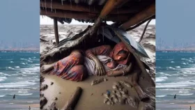 রিমালে ভাইরাল মায়ের ছবিটি আসল না নকল?