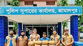 ইউপি সদস্যের বাড়িতে মিলল ৪০ কেজি গাঁজা