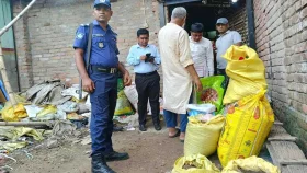 বগুড়ায় মসলার গোডাউনে অভিযান, জরিমানা ২ লাখ