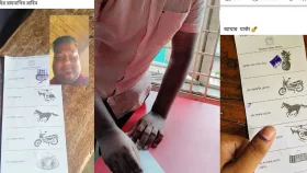সিল মেরে ব্যালটের ছ&zwnj;বি ফেসবু&zwnj;কে দি&zwnj;চ্ছেন ছাত্রলীগ নেতারা