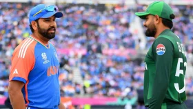 ৫০ মিনিট পর খেলার শুরুর পর নিউ ইয়র্কে আবার বৃষ্টি