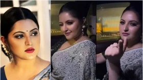 গানের তালে গাড়ি চালিয়ে সমালোচনার কবলে পরীমণি