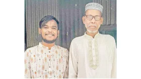 বাবাকে বাঁচানোর লড়াই