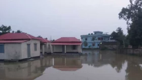 প্রবল বর্ষণে পানির নিচে হবিগঞ্জের নিম্নাঞ্চল