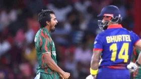 রেকর্ড গড়ার পর শাস্তির মুখে তানজিম