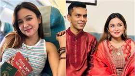বাগদানের পরেই হবু স্বামীকে নিয়ে শ্রীলঙ্কায় চমক