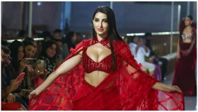 বাংলাদেশে এক অভিনেতাকে চড় মারেন নোরা ফাতেহি