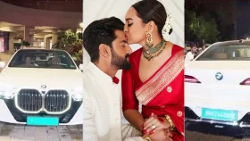 বিয়ের পরই সোনাক্ষীকে বিএমডব্লিউ গাড়ি উপহার স্বামীর &nbsp;