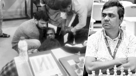 দাবার বোর্ডেই বিদায় গ্র্যান্ডমাস্টারের